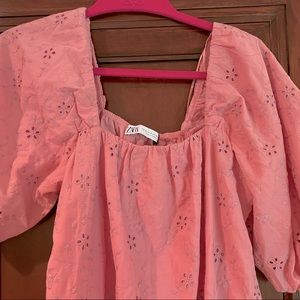 Brand new pink Zara dress - size medium